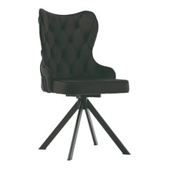Обеденный стул CAMELIA (поворотный) 48*49*94, черный